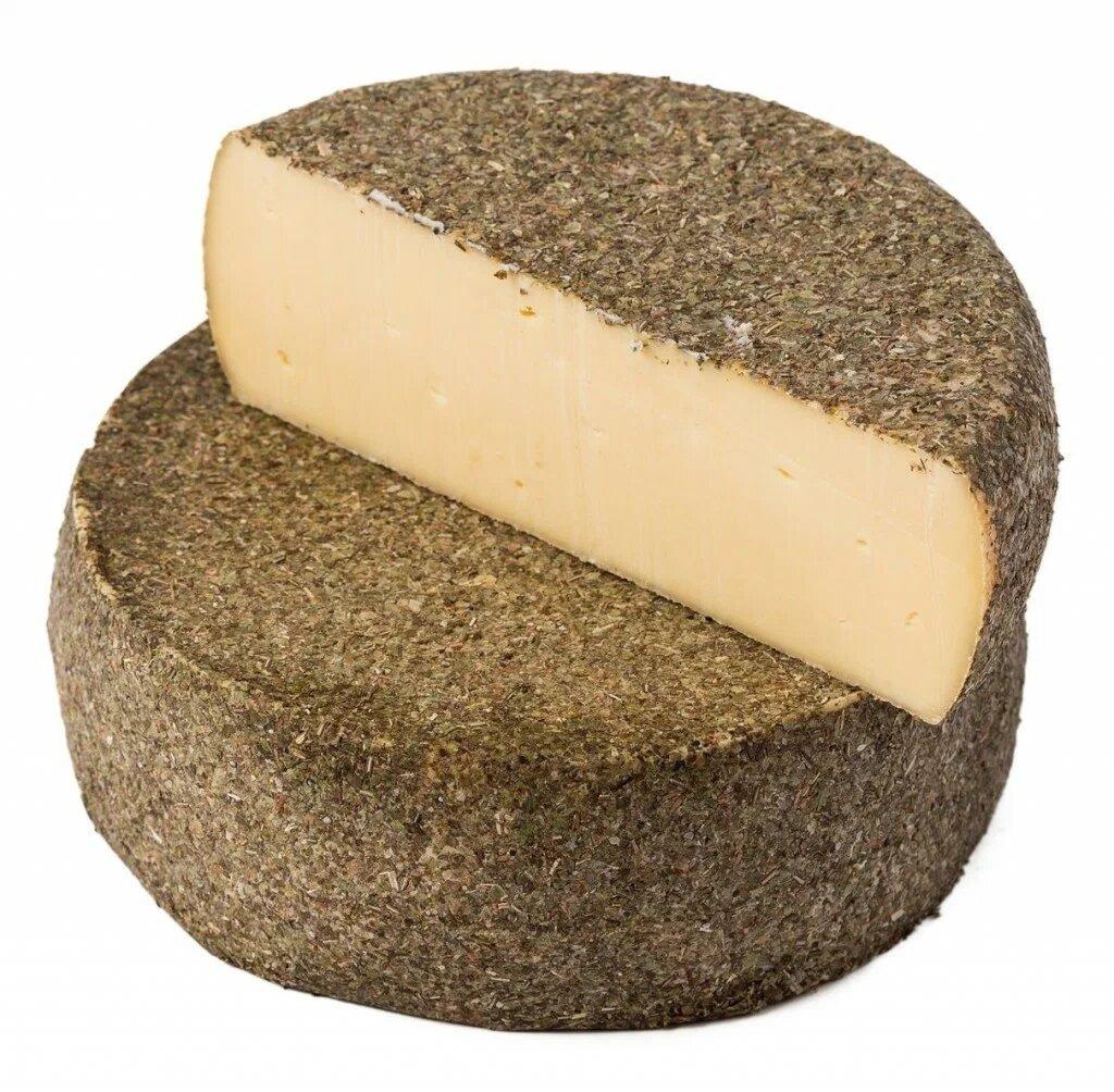 Сыр MARGOT FROMAGES S.A. Швейцарские Альпы с травами 45% 2 кг., оболочка