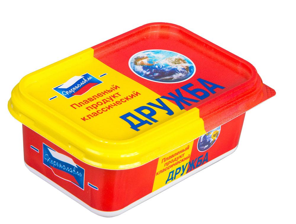Продукт Дружба сырный плавленый Переяславль , 250 гр., ПЭТ