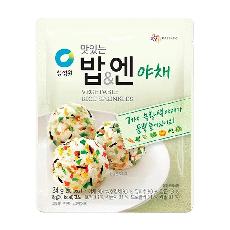 Приправа-посыпка овощная Daesang VEGETABLE RICE SPRINKLES 24 гр., саше