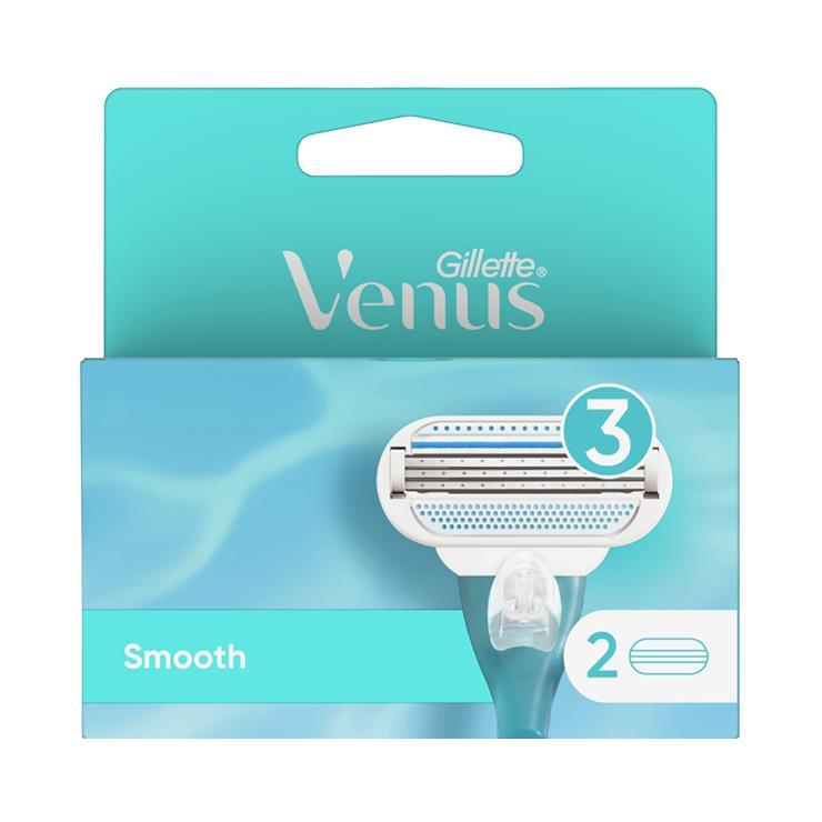 Кассета для бритвенного станка Gillette venus 2 шт., картон