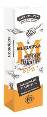 Медовуха Medovarus 5,8%,1 л., ПЭТ крафт