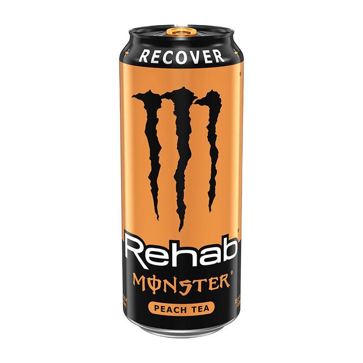 Напиток энергетический Monster Energy Rehab Peach Tea США 458 мл., ж/б