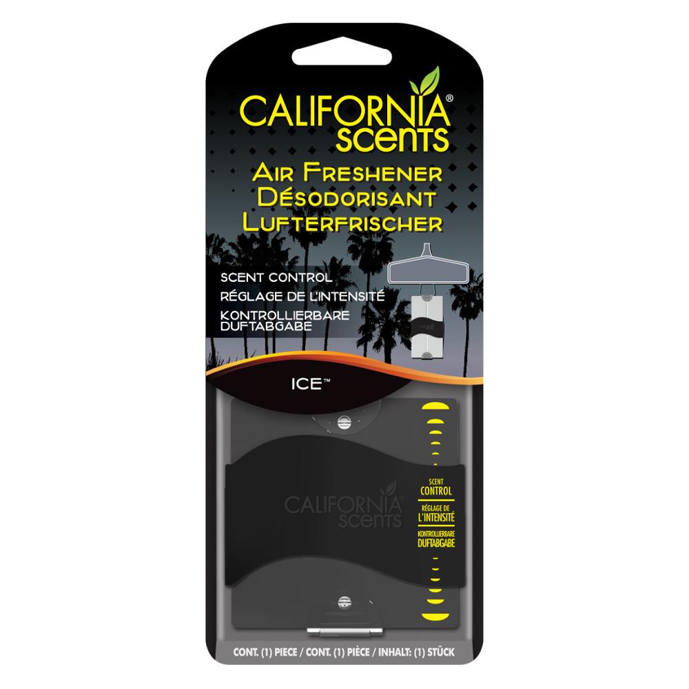 Освежитель для автомобиля California Scents Лёд, 10 гр., пластиковая упаковка