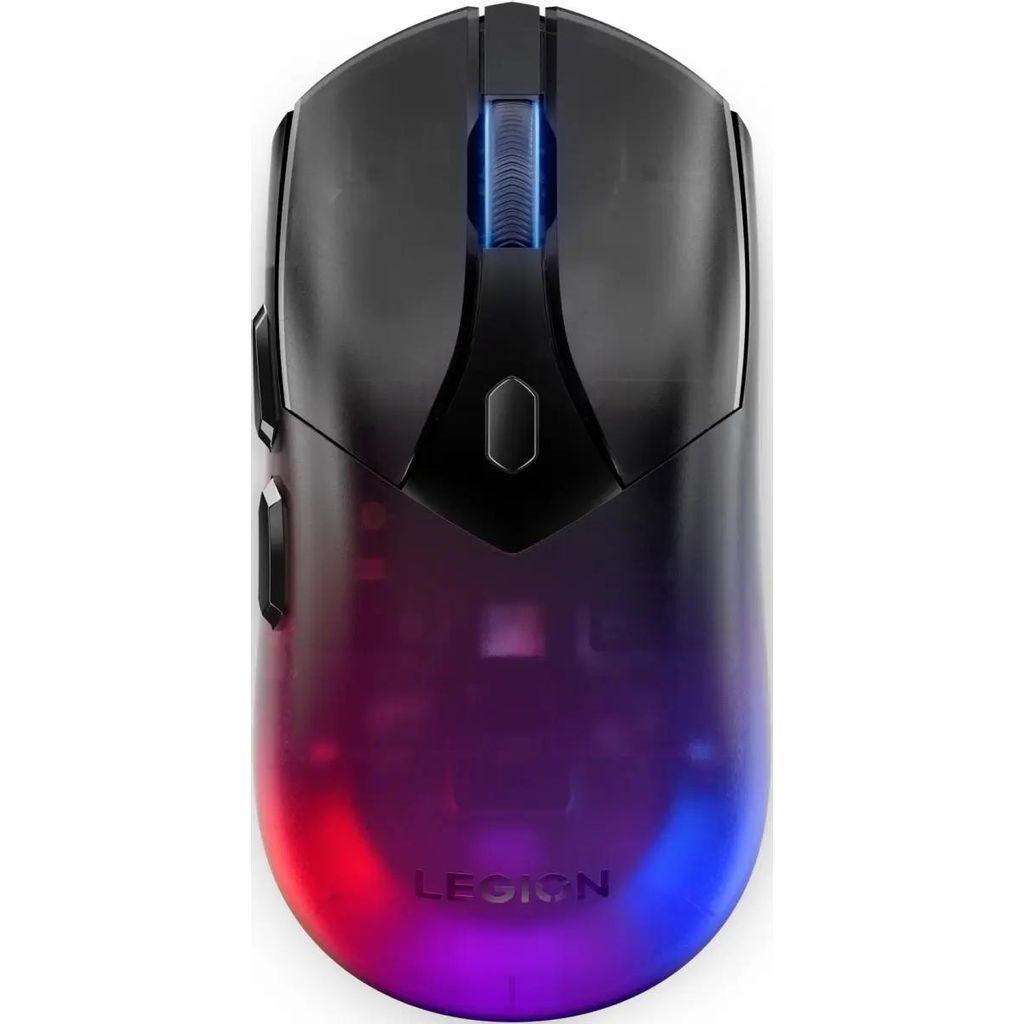 Мышь беспроводная Lenovo Legion M410 Wireless RGB Gaming, игровая, Bluetooth/Радио, оптическая, USB, 16000dpi, черный [gy51p83012]