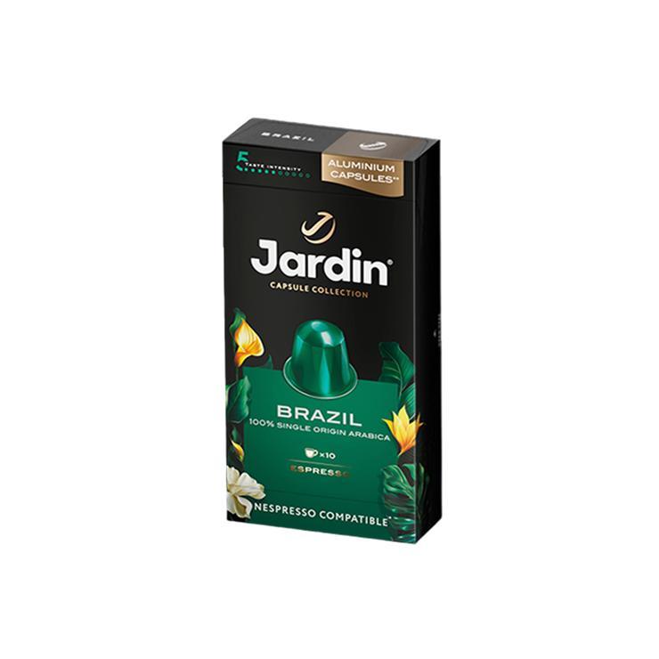Кофе Jardin brazil в капсулах 10 шт., 50 гр., картон