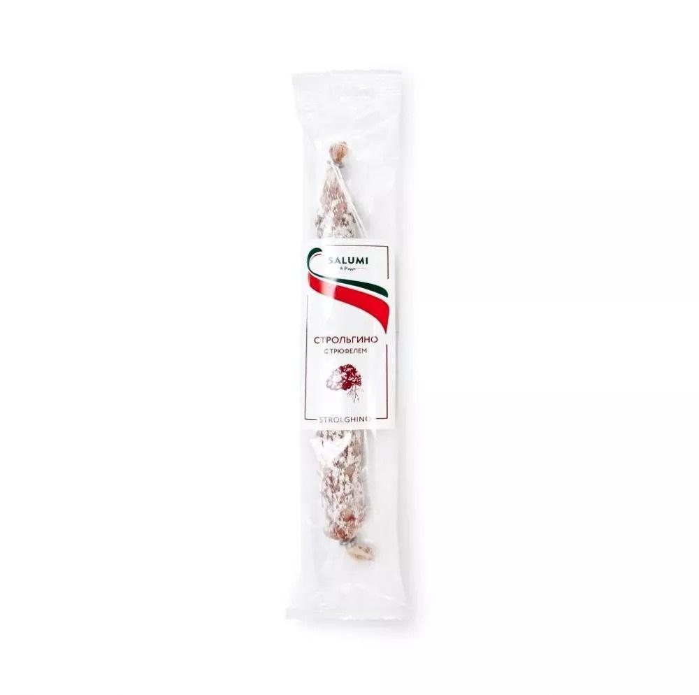 Колбаса сыровяленая Salumi di Reggiо с трюфелем полусухая 110 гр., флоу-пак