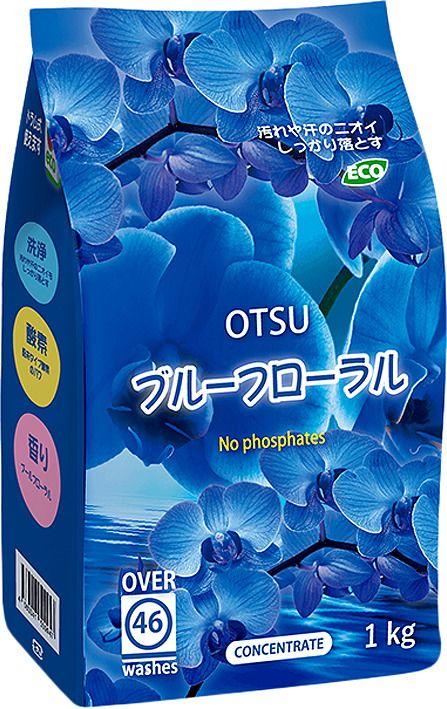 Концентрированный стиральный порошок Otsu, с ароматом Цветочный сад