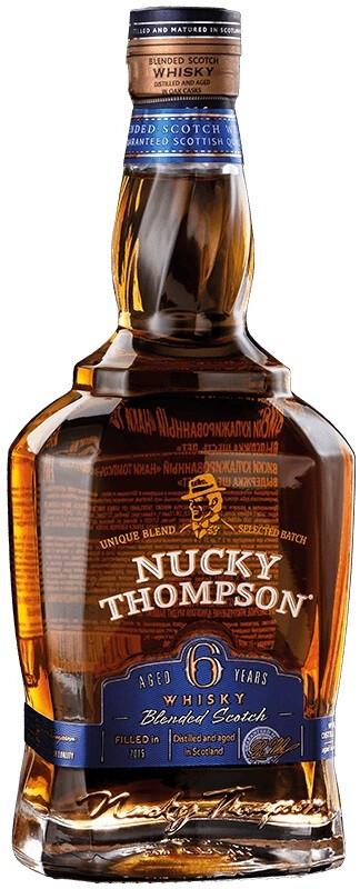 Виски Nucky Thompson купажированный выдержка шесть лет 40% 500 мл., стекло