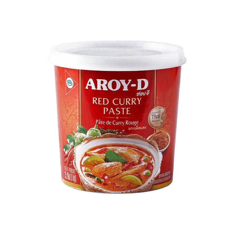 Паста Карри красная Aroy-D 1 кг., пластиковая упаковка