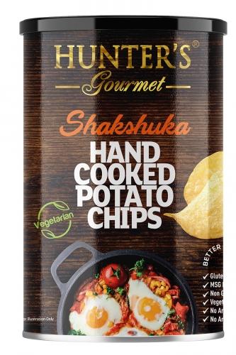 Чипсы Hunter`s Gourmet шакшука 150 гр., туба