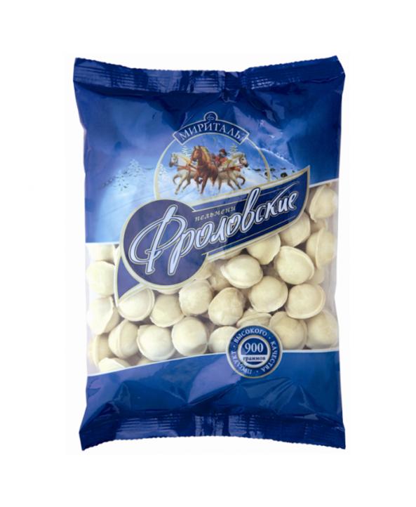 Пельмени Мириталь фроловские 900 гр., флоу-пак