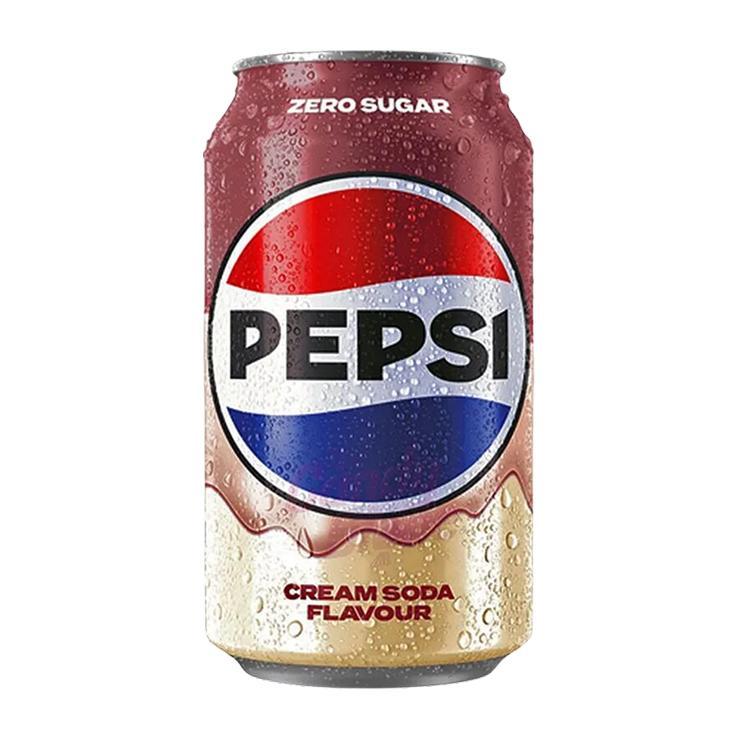 Pepsi Cream soda ZERO напиток газир.0,33*24 (пепси) ЧЗ