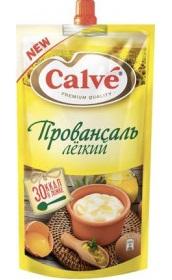 Майонез Calve провансаль легкий 20% 200 гр., дой-пак с дозатором