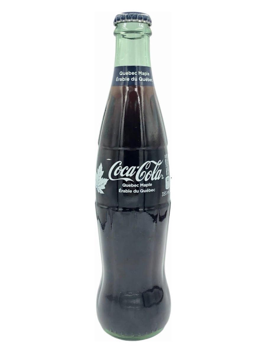 Газированный напиток Coca Cola Maple Quebec 355 мл., стекло