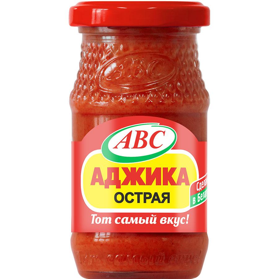 Аджика АВС кавказская острая 160 гр., стекло