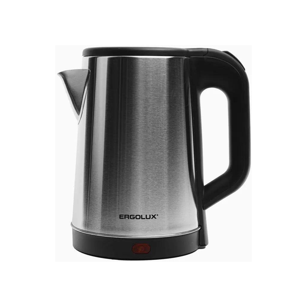 Чайник электрический ERGOLUX ELX-KS08-C72, 1.8л, металл/пластик