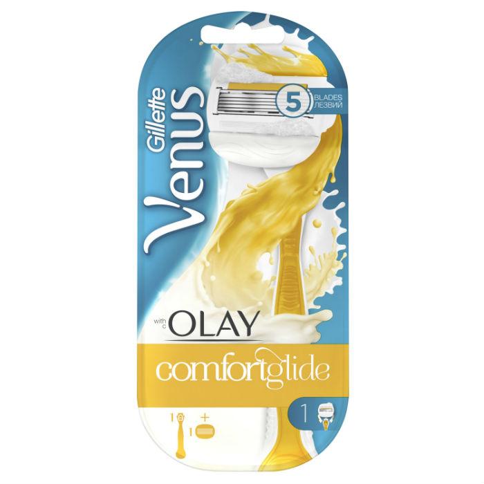Бритвенный станок женский Gillette Venus olay, блистер
