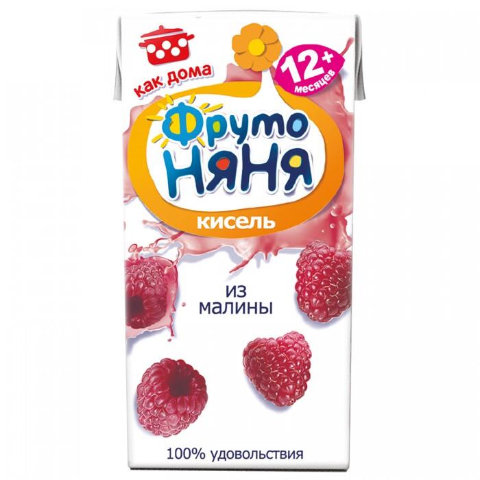 Кисель малина, Фруто Няня, 200 мл., тетра-пак