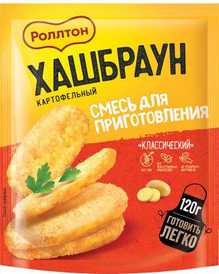 Смесь для приготовления Роллтон Хашбрауна с курицей, 120 гр., дой-пак