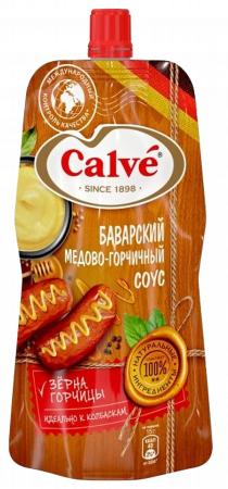 Соус Calve Горчичный с медом, 230 гр., дой-пак