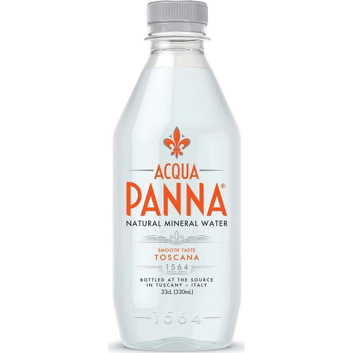 Вода негазированная Acqua Panna минеральная 330 мл., ПЭТ