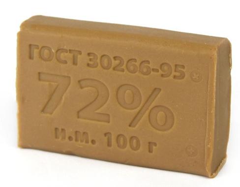 Мыло Мыловар хозяйственное 72% б/об 350 гр.