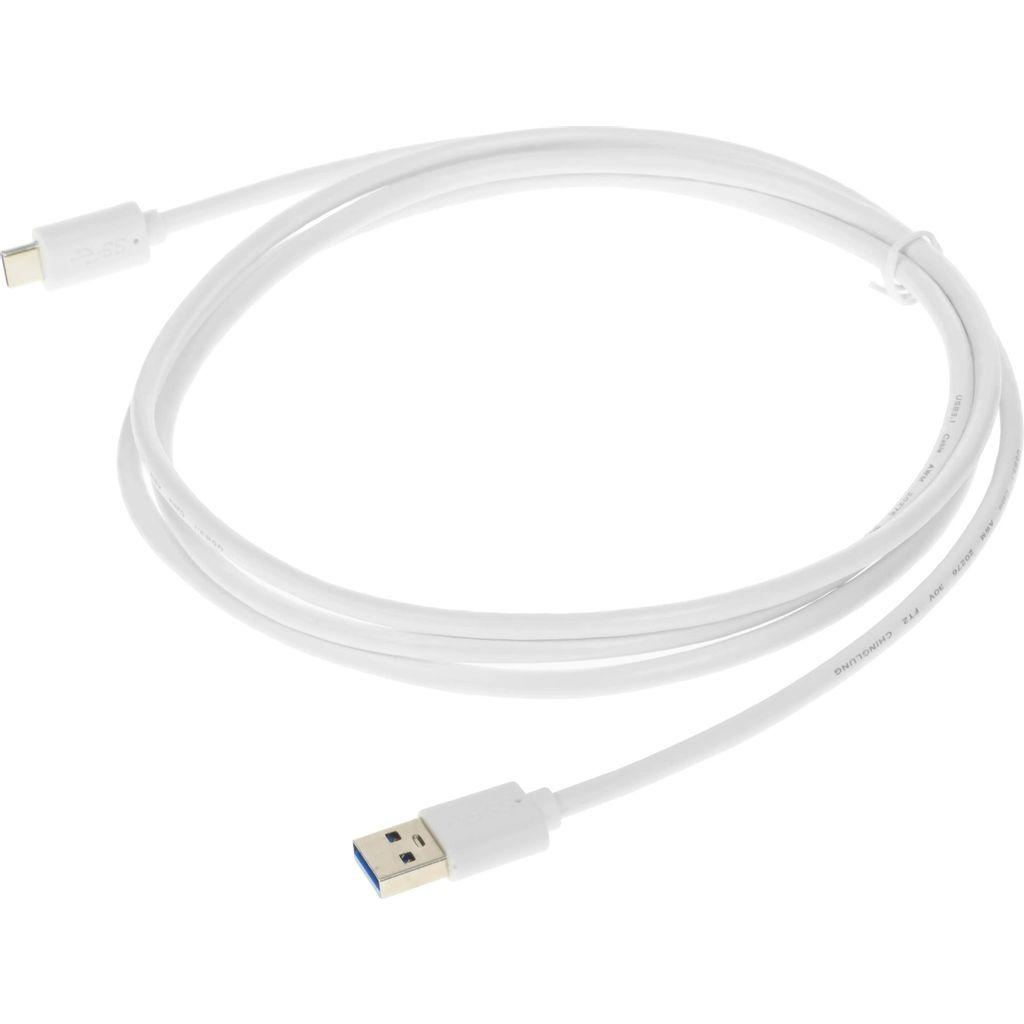 Кабель Buro USB Type-C (m) - USB (m), 1.8м, 3A, белый [bhp usb-tpc-1.8w]