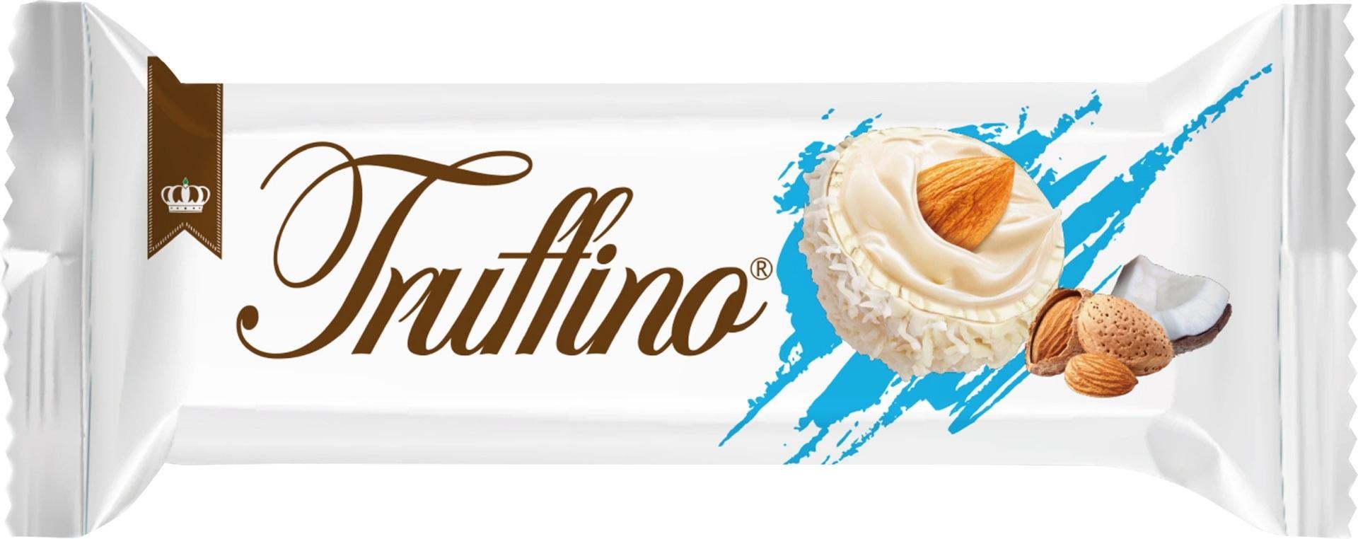 Батончик Truffino White Chocolate Миндаль-Кокос Турция 39 гр., флоу-пак