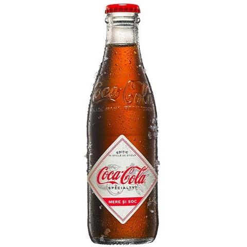 Напиток газированный Coca-Cola specialty apple elderflow Бельгия 250 мл, стекло