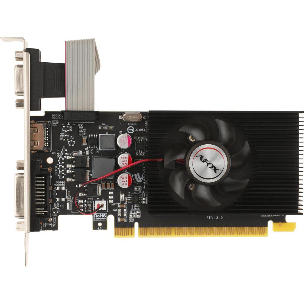 Видеокарта AFOX NVIDIA GeForce GT 240 AF240-1024D3L2-V2 1ГБ DDR3, Low Profile, Ret