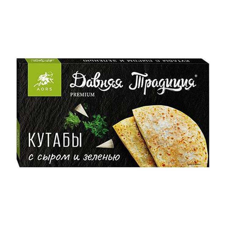 Кутабы Давняя Традиция PREMIUM с сыром и зеленью 300 гр., картон