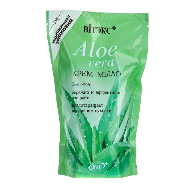 Крем-мыло Biтэкс Aloe Vera 470 мл., дой-пак