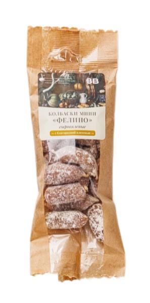 Колбаски ВкусВилл Фелино мини с благородной плесенью 90 гр., пакет