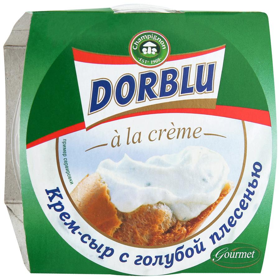 Крем-сыр Dorblu a la creme с голубой плесенью 65%