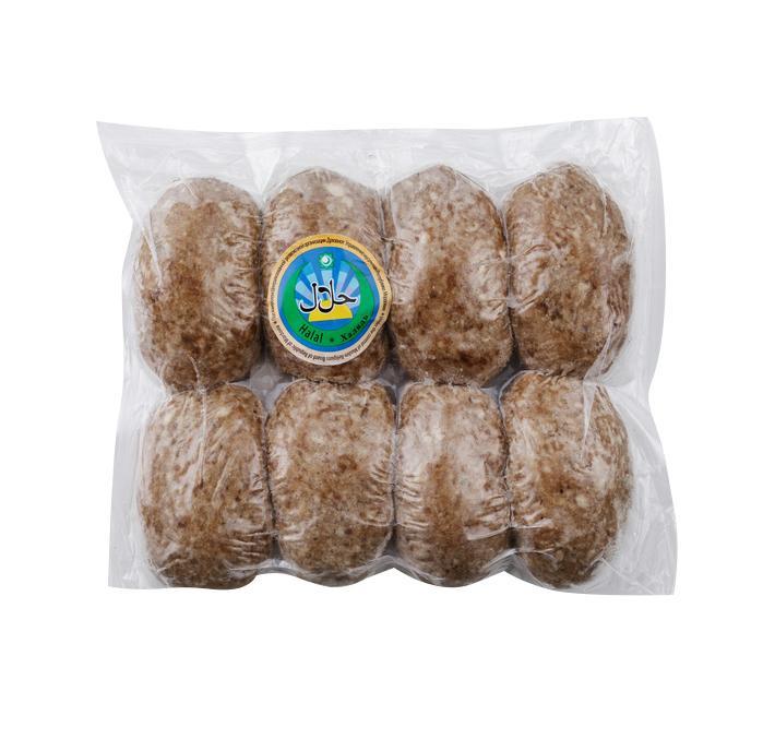 Котлетки ВкусВилл из баранины замороженные халяль 400 гр., в/у