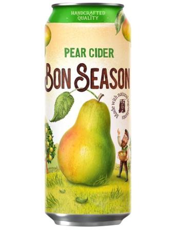 Сидр Bon Season Груша 430 мл., ж/б