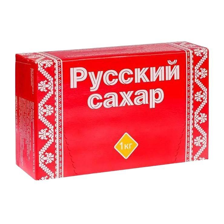Сахар кусковой Русский Сахар кусковой быстрорастворимый 1 кг., картон