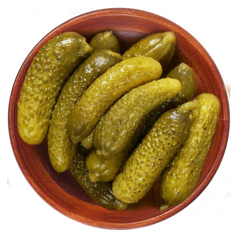 Огурцы солёные Крупные 1 кг., пластиковый контейнер
