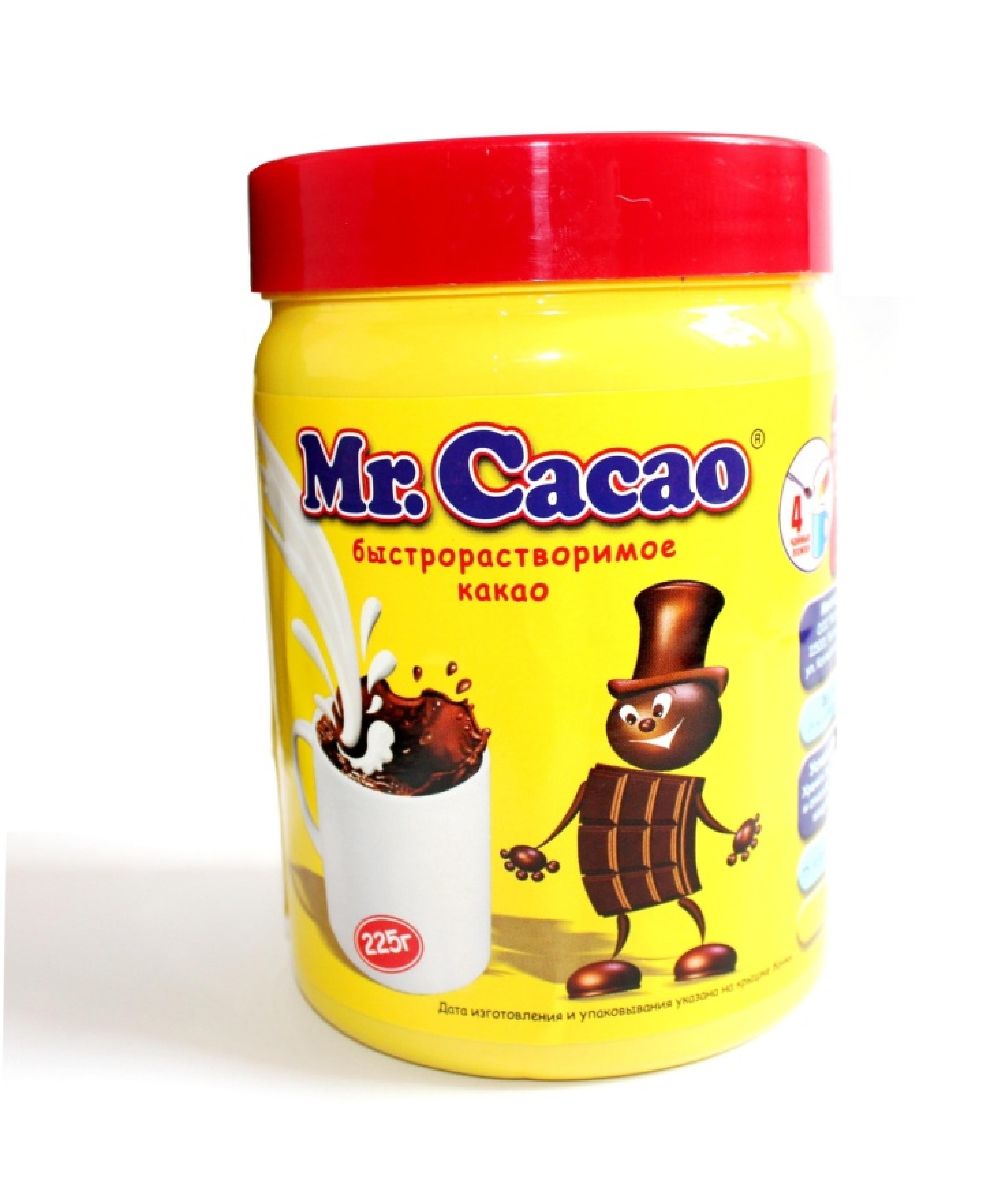 Какао Mr. Cocao быстрорастворимое