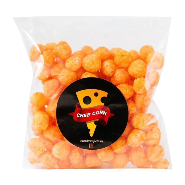 Шарики сырные Chee Corn красная икра 500 гр., пакет
