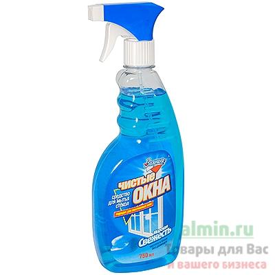 Средство Золушка для мытья стекол чистые окна морская свежесть с триггером