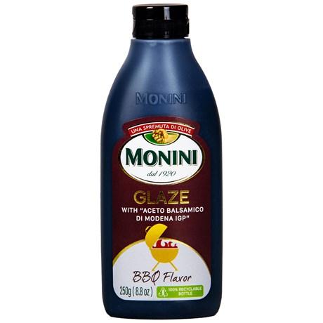 Соус бальзамический Monin glaze со вкусом барбекю глазурь 250 мл., ПЭТ