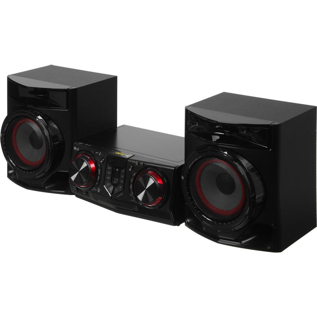 Музыкальный центр LG XBoom CJ44, 480Вт, Bluetooth, FM, USB, черный