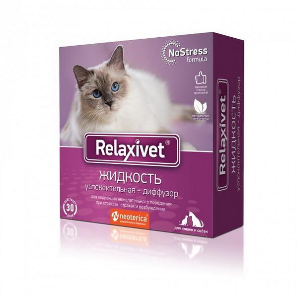 Жидкость успокоительная Relaxivet Экопром X102 45 мл., флакон