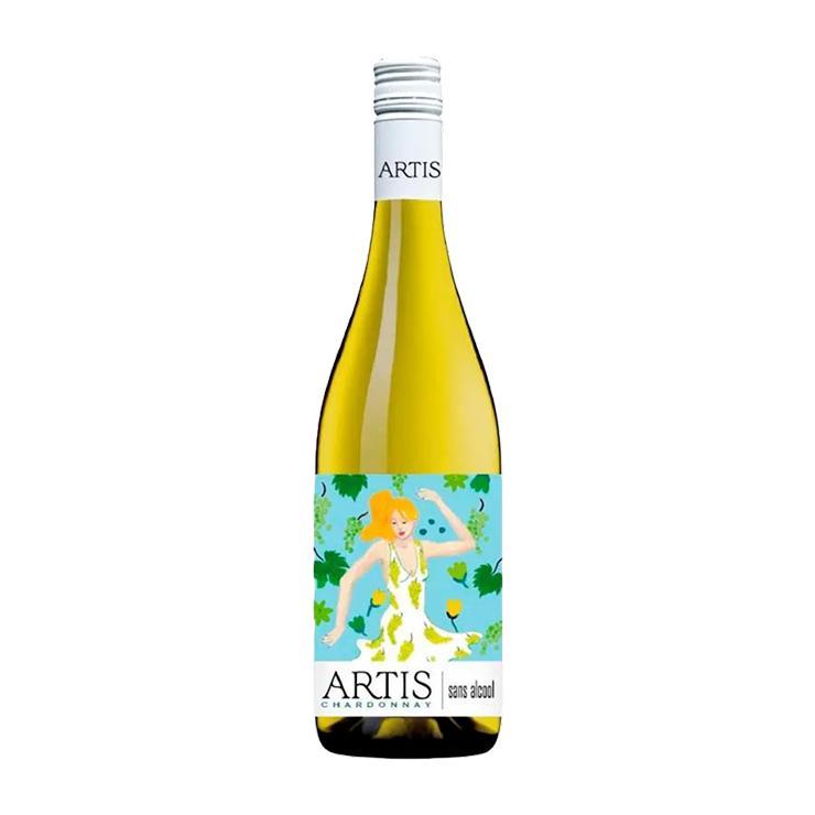 Вино безалкогольное ARTIS Chardonnay белое полусладкое Франция 750 мл., стекло