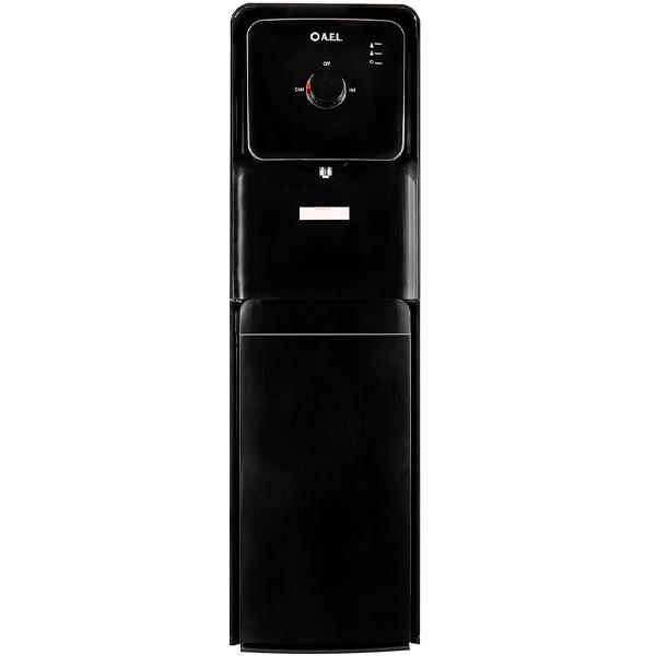 Кулер AEL LD-AEL-807a full black напольный, электрон, нижняя загр, защита от детей, черный