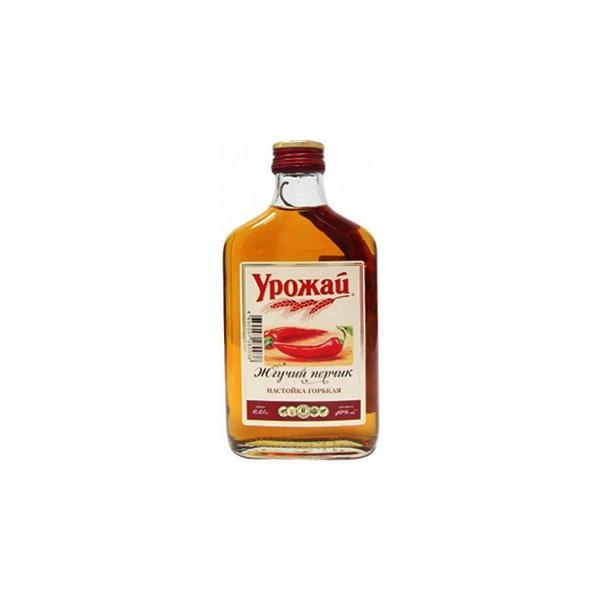 Настойка горькая Жгучий перчик Урожай, 40 %, 100 мл., стекло