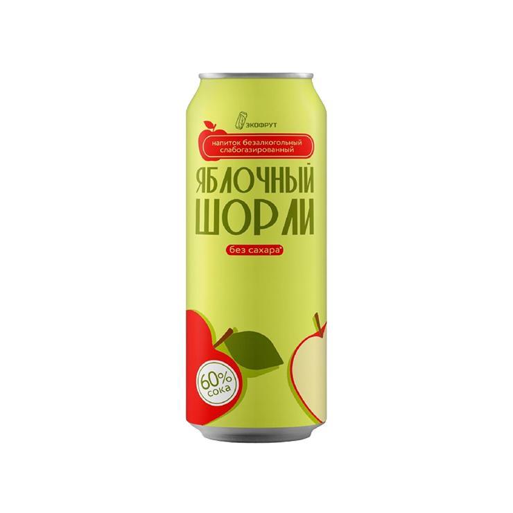 Яблочный Шорли 0,5л ж/б Яблоко (10 шт)