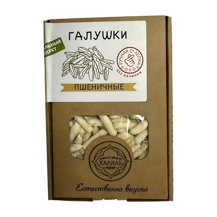 Галушки Мясной Дворик пшеничные халяль 500 гр., картон