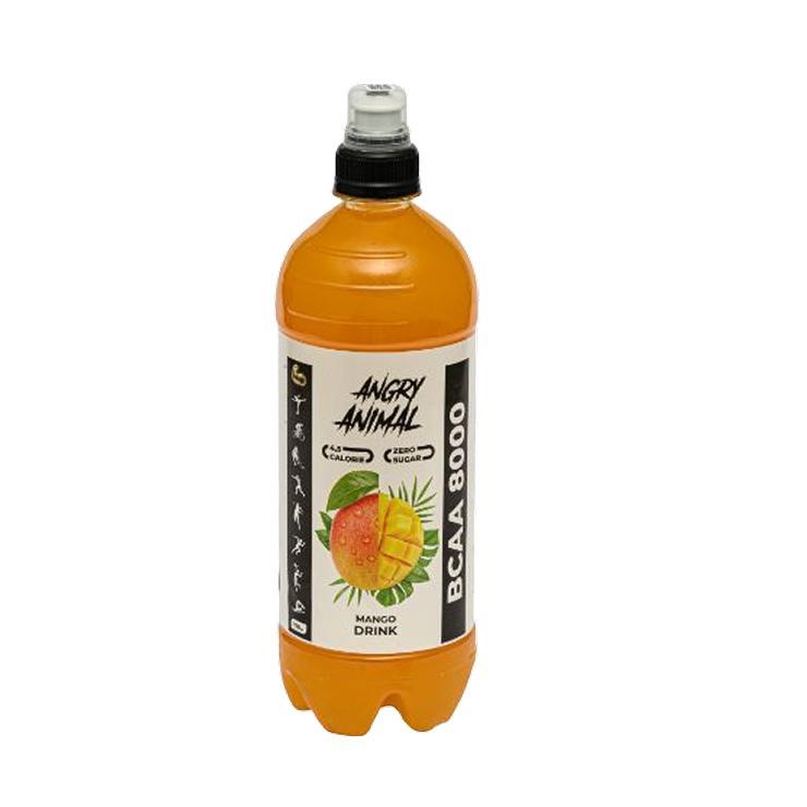 Напиток изотоник Angry Animal BCAA спортивный манго 700 мл., ПЭТ